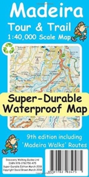 Image for Madeira Tour & Trail Super-Durable Map