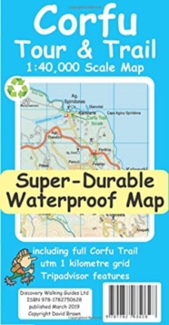 Image for Corfu Tour & Trail Super-Durable Map