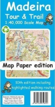 Image for Madeira Tour and Trail Map paper edition