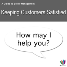 Image for Guide to Better Management Keeping Customers Satisfied