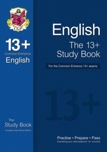 Image for 13+ English Study Book for the Common Entrance Exams (exams up to June 2022)