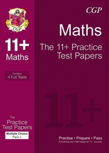 Image for 11+ Maths Practice Papers: Multiple Choice - Pack 2 (for GL & Other Test Providers)