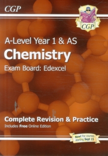 Image for A-Level Chemistry: Edexcel Year 1 & AS Complete Revision & Practice with Online Edition
