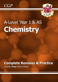 Image for A-Level Chemistry: Year 1 & AS Complete Revision & Practice with Online Edition