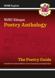 Image for GCSE English WJEC Eduqas Anthology Poetry Guide includes Online Edition, Audio and Quizzes