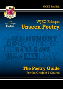 Image for GCSE English WJEC Eduqas unseen poetry guide