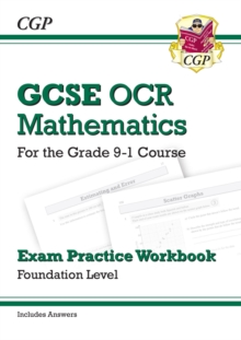 Image for GCSE Maths OCR Exam Practice Workbook: Foundation - includes Video Solutions and Answers