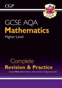 Image for GCSE Maths AQA Complete Revision & Practice: Higher inc Online Ed, Videos & Quizzes