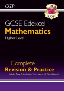 Image for GCSE Maths Edexcel Complete Revision & Practice: Higher inc Online Ed, Videos & Quizzes