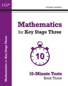 Image for Mathematics for Key Stage three  : 10-minute testsBook three