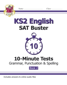 Image for KS2 English SAT Buster 10-Minute Tests: Grammar, Punctuation & Spelling - Book 2 (for 2024)
