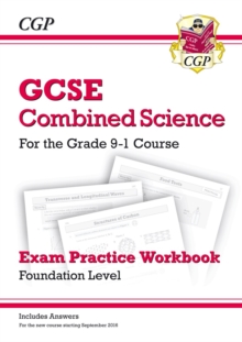Image for GCSE Combined Science Exam Practice Workbook - Foundation (includes answers)