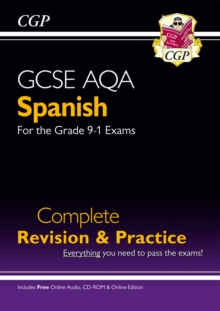 Image for GCSE Spanish AQA Complete Revision & Practice: inc Online Edition & Audio (For exams in 2024 & 2025)