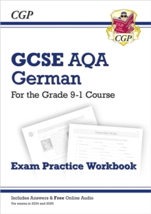 Image for GCSE German AQA Exam Practice Workbook: includes Answers & Online Audio (For exams in 2024 and 2025)