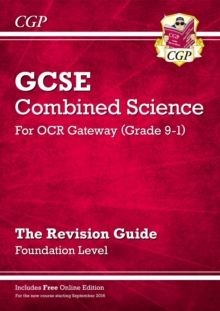 Image for New GCSE Combined Science OCR Gateway Revision Guide - Foundation: Inc. Online Ed, Quizzes & Videos