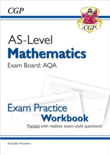 Image for AS-Level Maths AQA Exam Practice Workbook (includes Answers): for the 2024 and 2025 exams