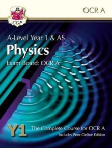 Image for A-Level Physics for OCR A: Year 1 & AS Student Book with Online Edition