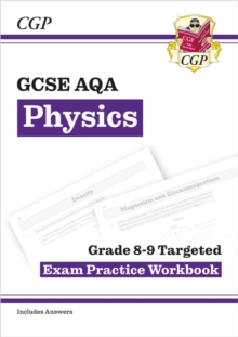 Image for GCSE Physics AQA Grade 8-9 Targeted Exam Practice Workbook (includes answers)