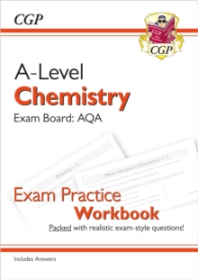 Image for A-Level Chemistry: AQA Year 1 & 2 Exam Practice Workbook - includes Answers