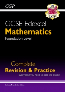 Image for GCSE Maths Edexcel Complete Revision & Practice: Foundation inc Online Ed, Videos & Quizzes