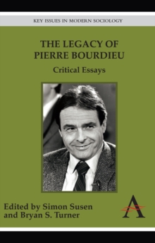 Image for The Legacy of Pierre Bourdieu