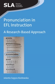 Image for Pronunciation in EFL instruction: a research-based approach