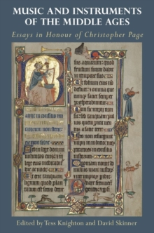 Image for Music and instruments of the Middle Ages  : essays in honour of Christopher Page