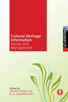 Image for Cultural Heritage Information : Access and Management
