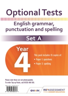 ENGLISH GRAMMAR PUNC SPELL SET A YR4 X15