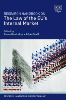 Image for Research handbook on the law of the EU's internal market