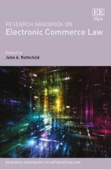 Image for Research handbook on electronic commerce law