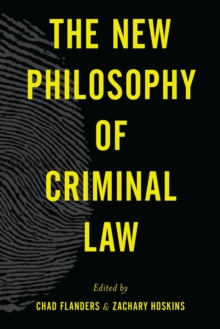 New Philosophy of Criminal Law
