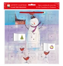Image for Snowman and Robin advent calendar (with stickers)