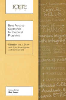 Image for Best Practice Guidelines for Doctoral Programs