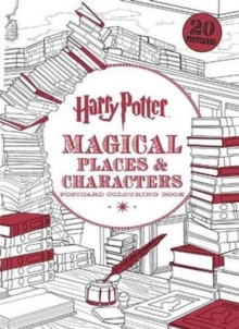 Image for Harry Potter Magical Places & Characters Postcard Colouring Book : 20 postcards to colour