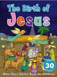 Bible Story Sticker Book for Children: The Birth of Jesus