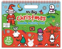Image for Christmas Landscape Doodle Book - My Big Christmas : Activity & Doodle Pad