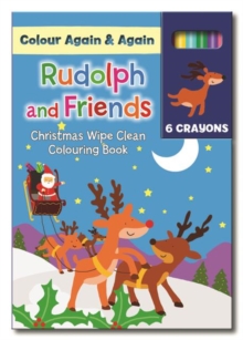 Image for Christmas Colour Me Again & Again - Rudolph & Friends