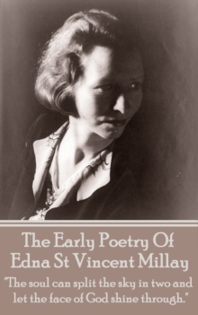 Image for Early Poetry Of Edna St Vincent Millay