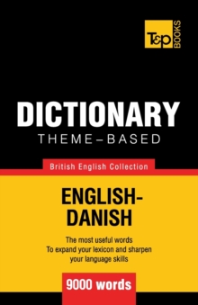 Image for Theme-based dictionary British English-Danish - 9000 words