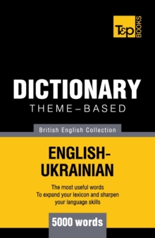 Image for Theme-based dictionary British English-Ukrainian - 5000 words