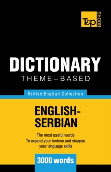 Image for Theme-based dictionary British English-Serbian - 3000 words