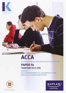 F6 Taxation - Exam Kit