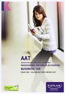 AAT Business Tax FA2016 – Study Text