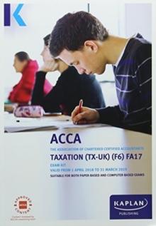 F6 Taxation (FA17) – Exam Kit