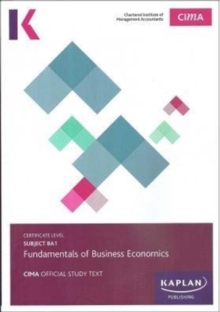 Image for BA1 Fundamentals of Business Economics - Study Text