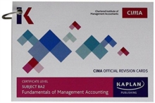 Image for BA2 FUNDAMENTALS OF MANAGEMENT ACCOUNTING - REVISION CARDS