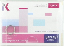Image for P1 MANAGEMENT ACCOUNTING - REVISION CARDS