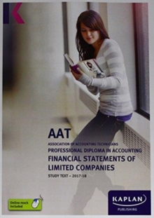 Image for Financial Statements of Limited Companies - Study Text