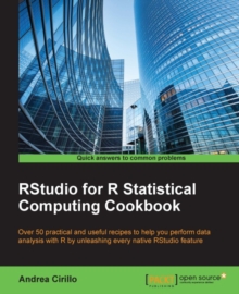 Image for RStudio for R Statistical Computing Cookbook